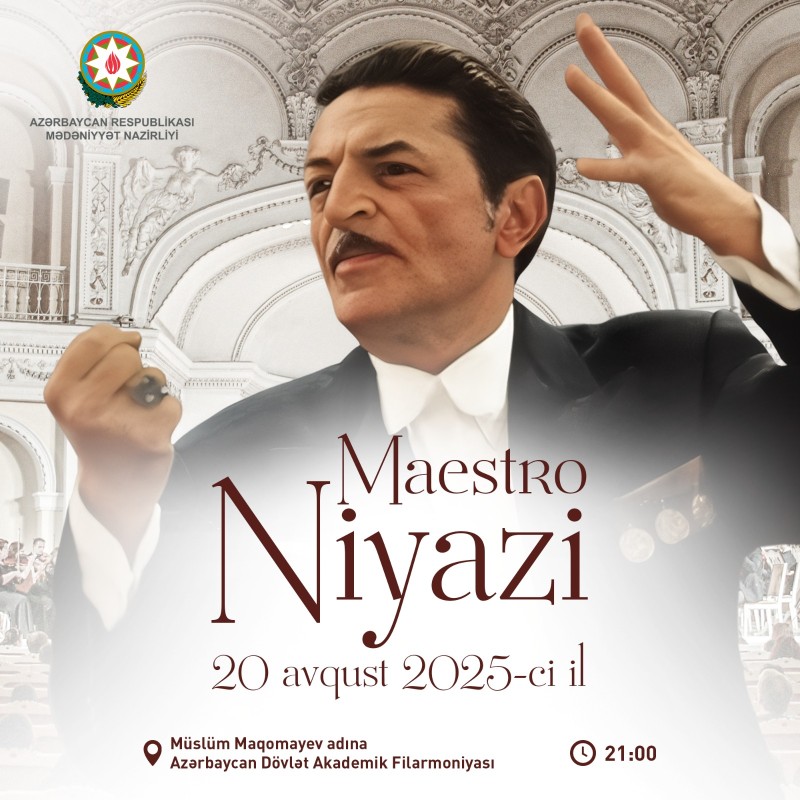 Filarmoniyada Maestro Niyazinin doğum günü qeyd olunacaq